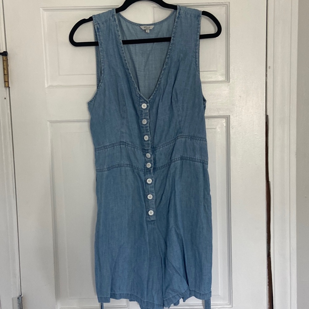 Rails Denim Romper Size L